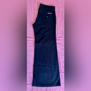 Hudson low rise vintage wide leg jeans size 30